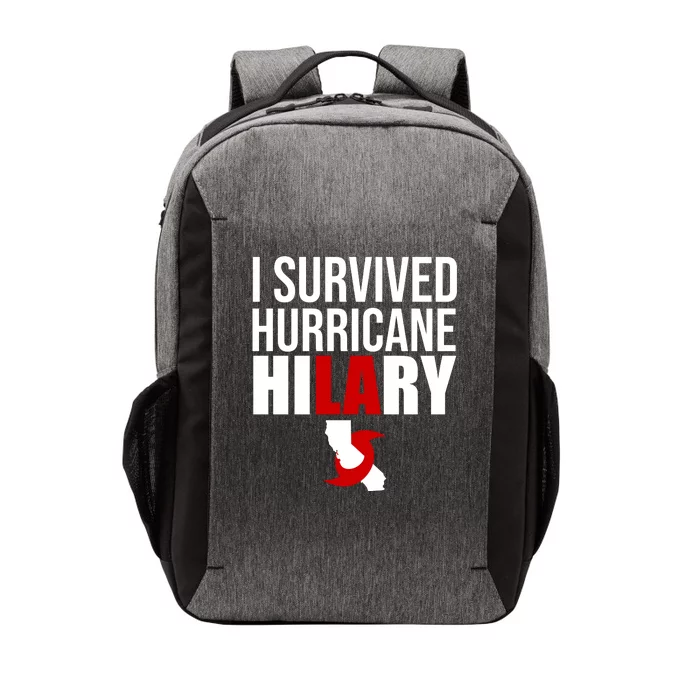 I Survived Hurricane Hilary California LA Vector Backpack