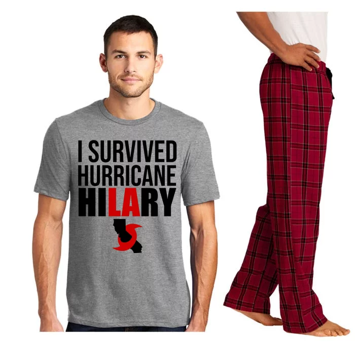 I Survived Hurricane Hilary California LA Pajama Set