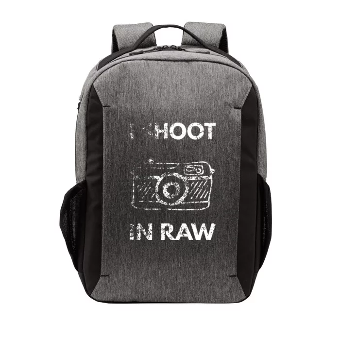 I Shoot In RAW Photographer Vector Backpack