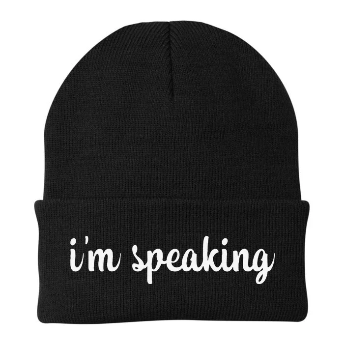 IM Speaking Knit Cap Winter Beanie