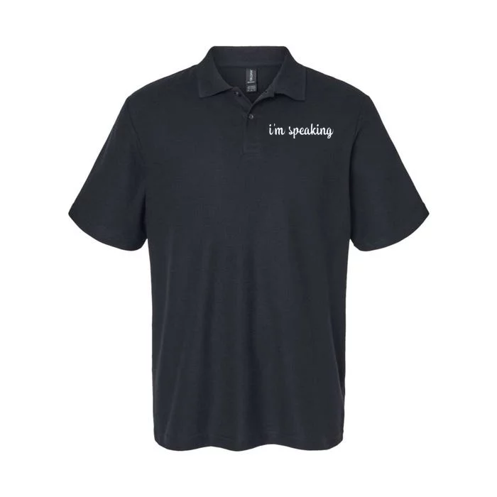 IM Speaking Softstyle Adult Sport Polo