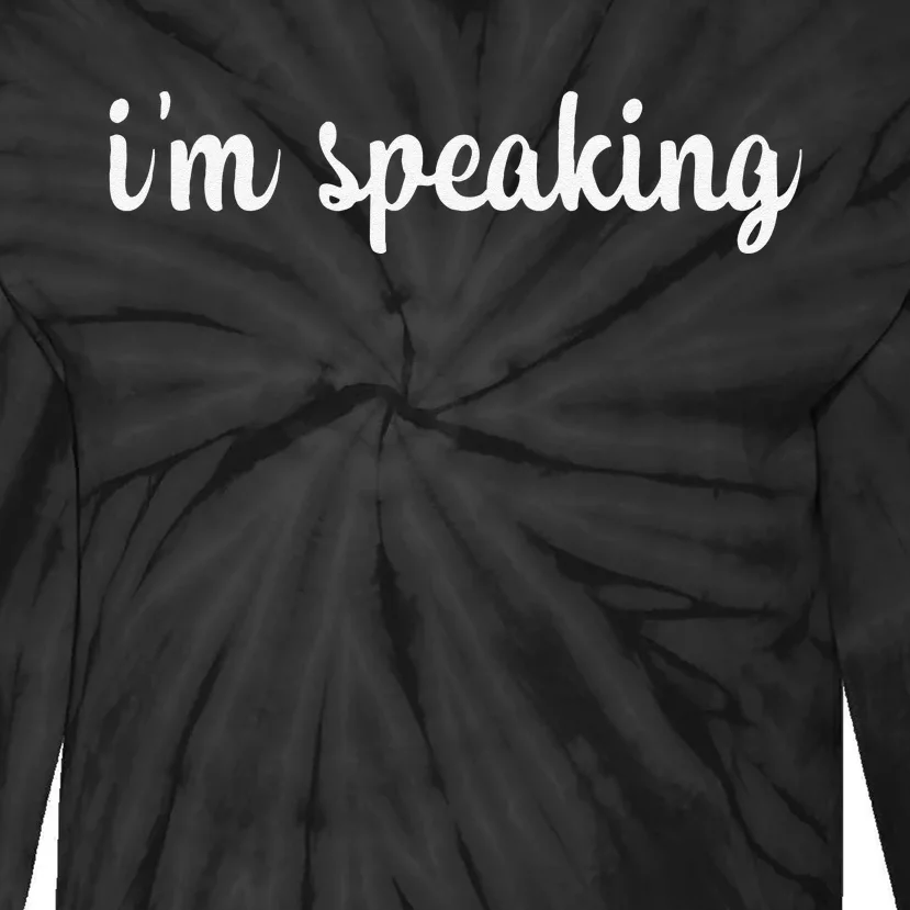 IM Speaking Tie-Dye Long Sleeve Shirt