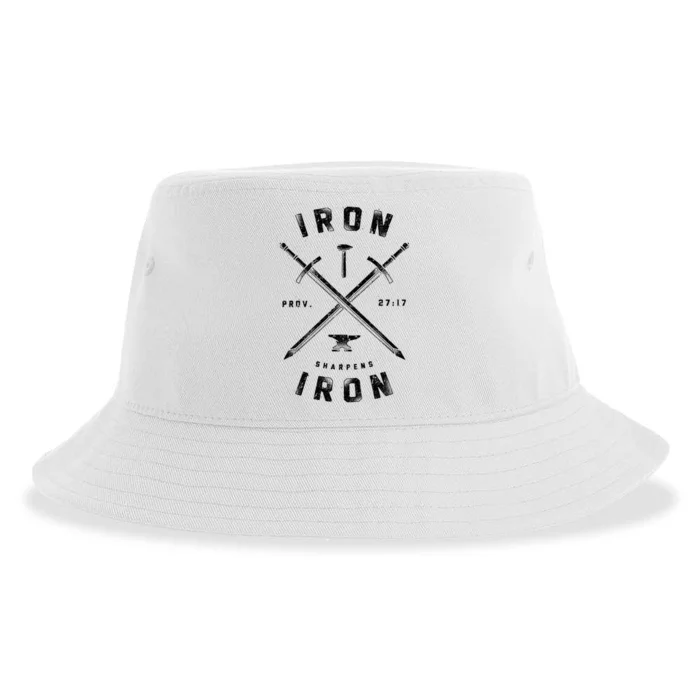 Iron Sharpens Iron Sustainable Bucket Hat