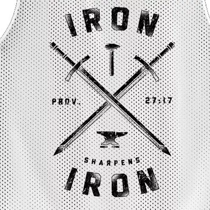 Iron Sharpens Iron Mesh Reversible Basketball Jersey Tank