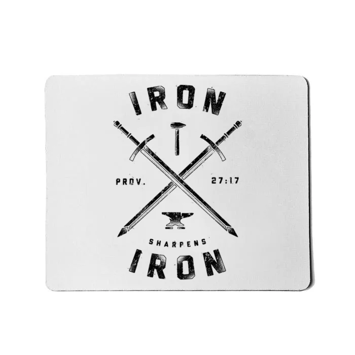 Iron Sharpens Iron Mousepad