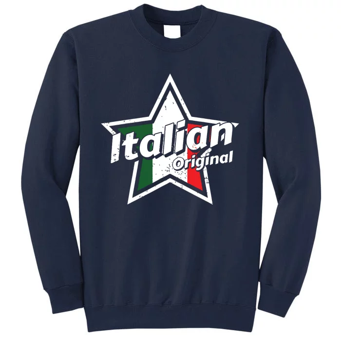 Italian Shirts Italy Flag Shirts Proud Men Italian Tall Sweatshirt