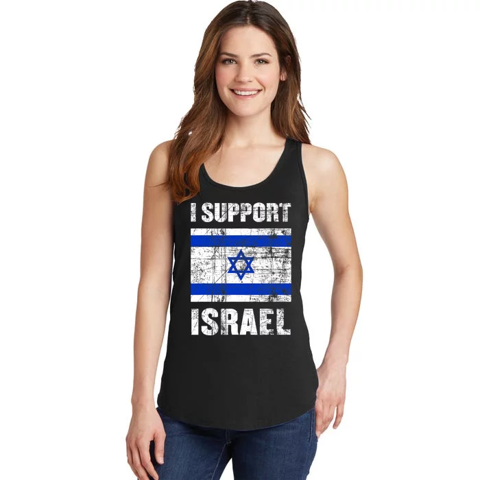 I Support Israel We Stand With Israel I Stand With Israel Ladies Essential Tank