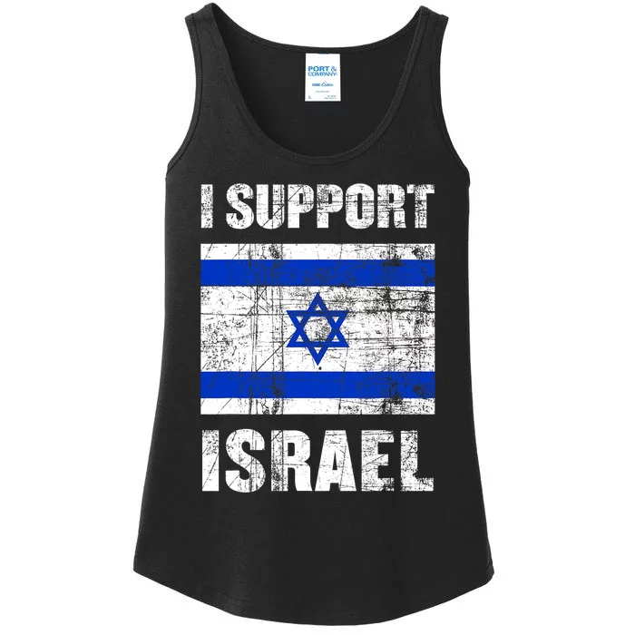 I Support Israel We Stand With Israel I Stand With Israel Ladies Essential Tank