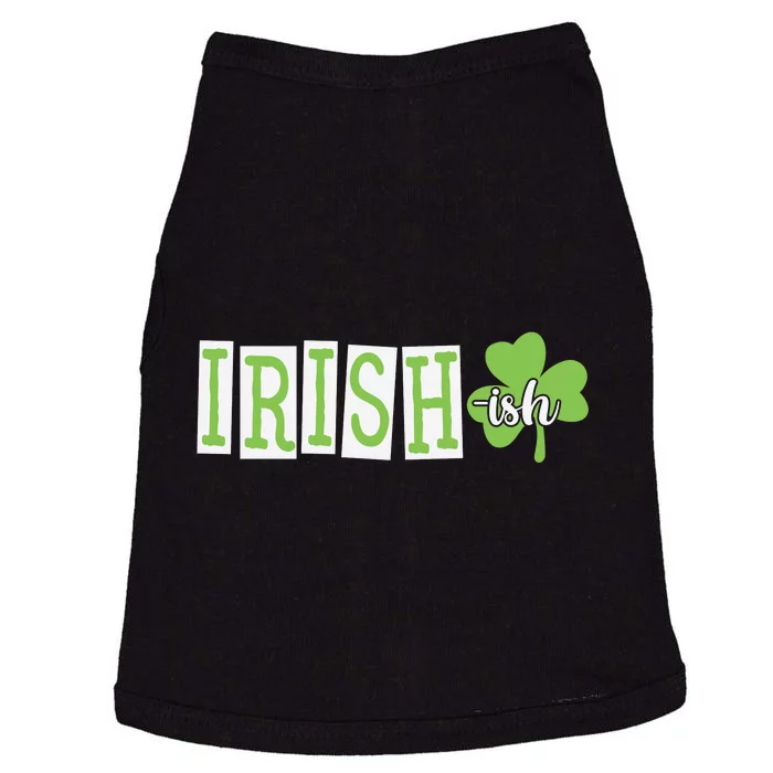 Irish Shamrock Irishish Doggie Tank