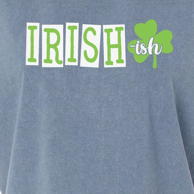 Irish Shamrock Irishish Garment-Dyed Women's Muscle Tee