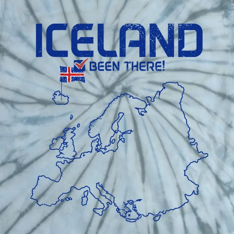 Iceland Souvenir Tie-Dye T-Shirt