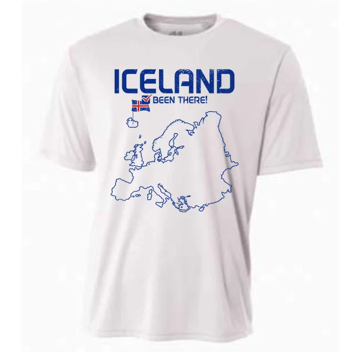 Iceland Souvenir Cooling Performance Crew T-Shirt