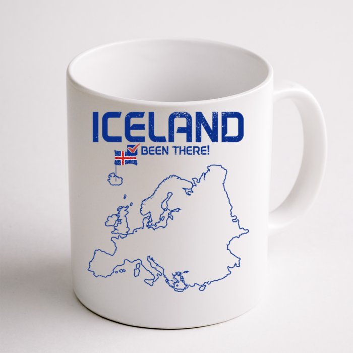 Iceland Souvenir Front & Back Coffee Mug