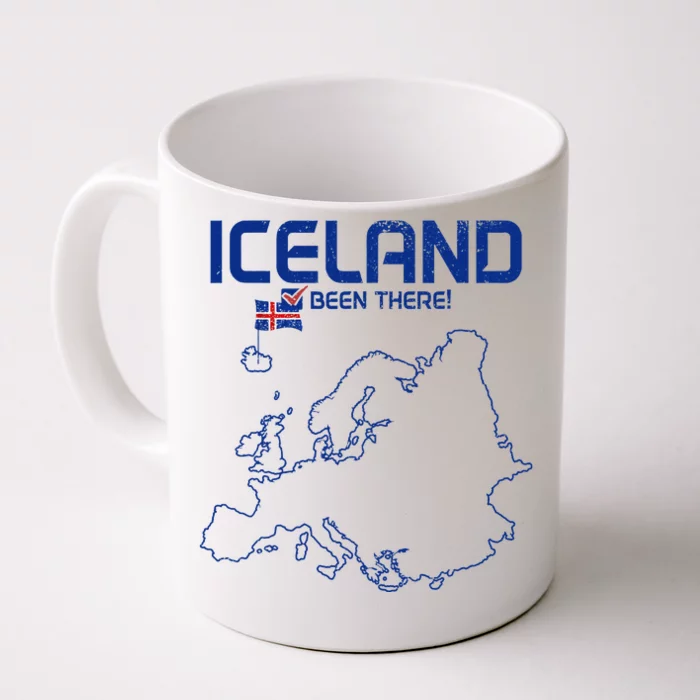 Iceland Souvenir Front & Back Coffee Mug