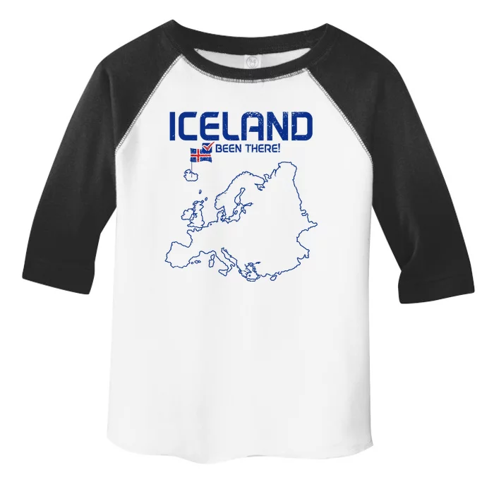 Iceland Souvenir Toddler Fine Jersey T-Shirt