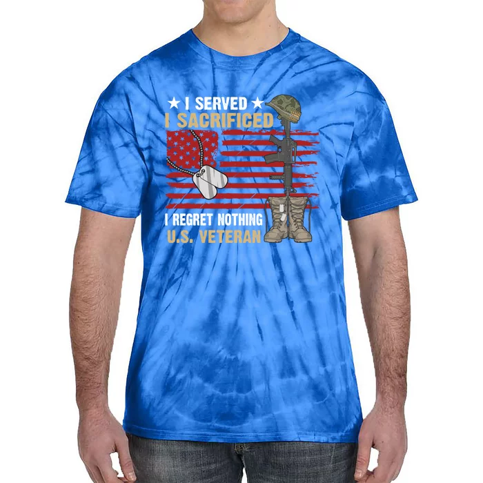 I Served I Sacrificed Gift Tie-Dye T-Shirt