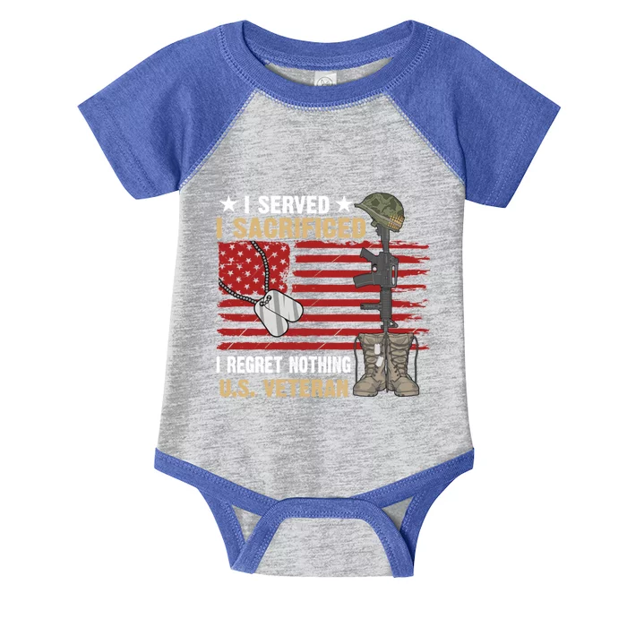 I Served I Sacrificed Gift Infant Baby Jersey Bodysuit