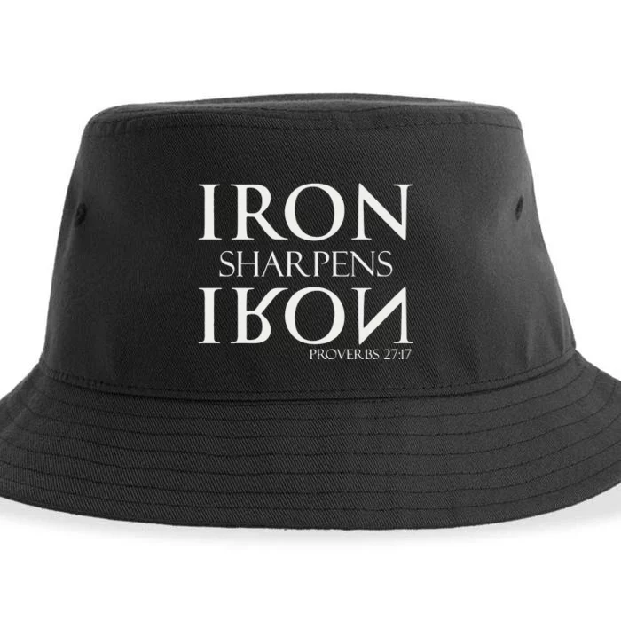 Iron Sharpens Iron Sustainable Bucket Hat