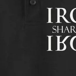 Iron Sharpens Iron Dry Zone Grid Performance Polo