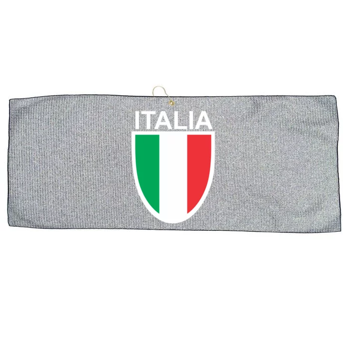 Italia Soccer Large Microfiber Waffle Golf Towel