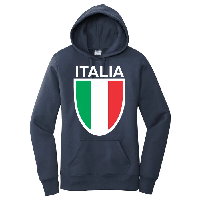 Italia Soccer Women's Pullover Hoodie