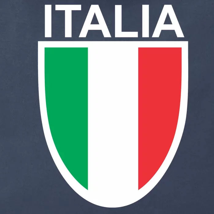 Italia Soccer Zip Tote Bag