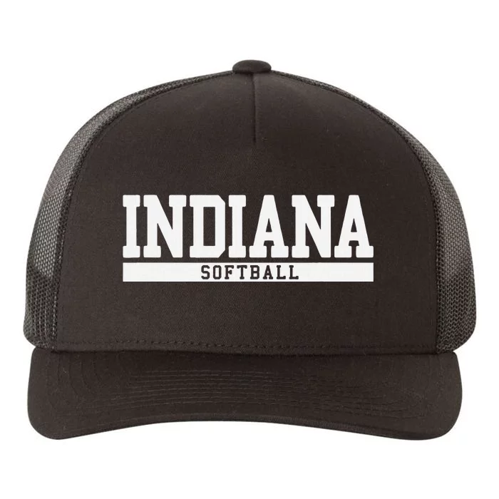 Indiana Softball Yupoong Adult 5-Panel Trucker Hat