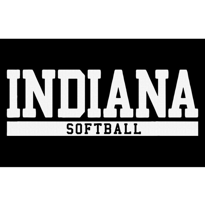 Indiana Softball Bumper Sticker