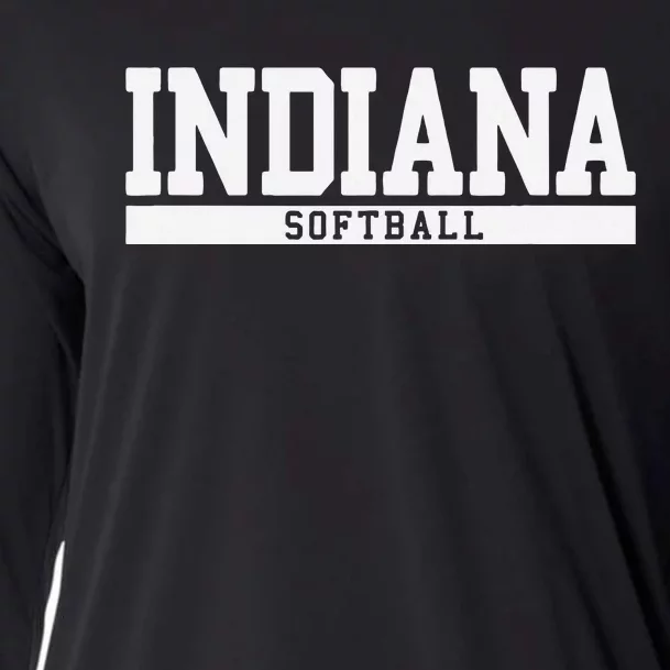 Indiana Softball Cooling Performance Long Sleeve Crew