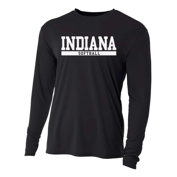 Indiana Softball Cooling Performance Long Sleeve Crew