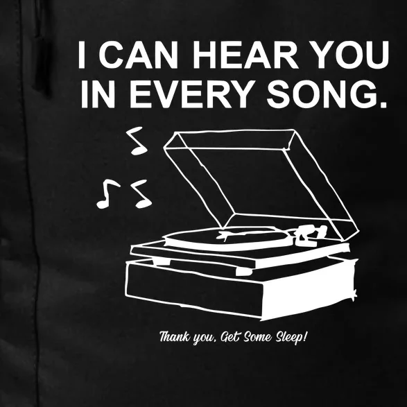 Ithinkihatemyself Store I Can Hear You In Every Song Limited Daily Commute Backpack