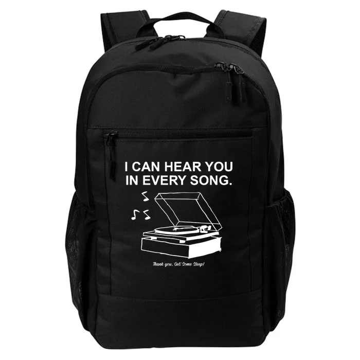 Ithinkihatemyself Store I Can Hear You In Every Song Limited Daily Commute Backpack