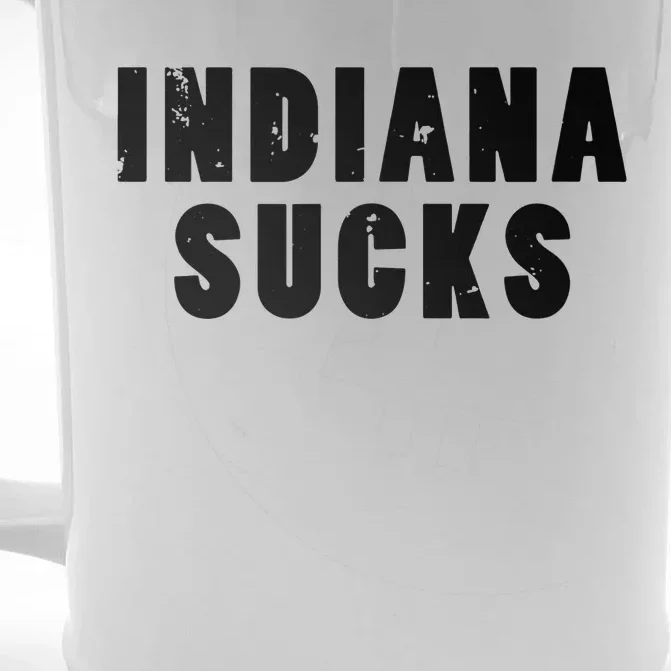 Indiana Sucks Front & Back Beer Stein