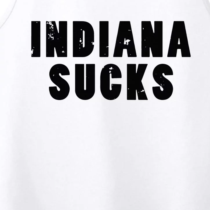 Indiana Sucks Performance Tank