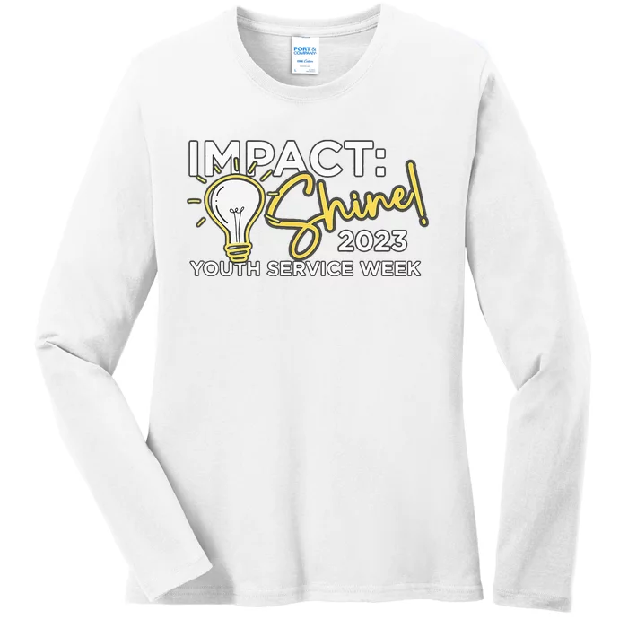 Impact Shine Ladies Long Sleeve Shirt