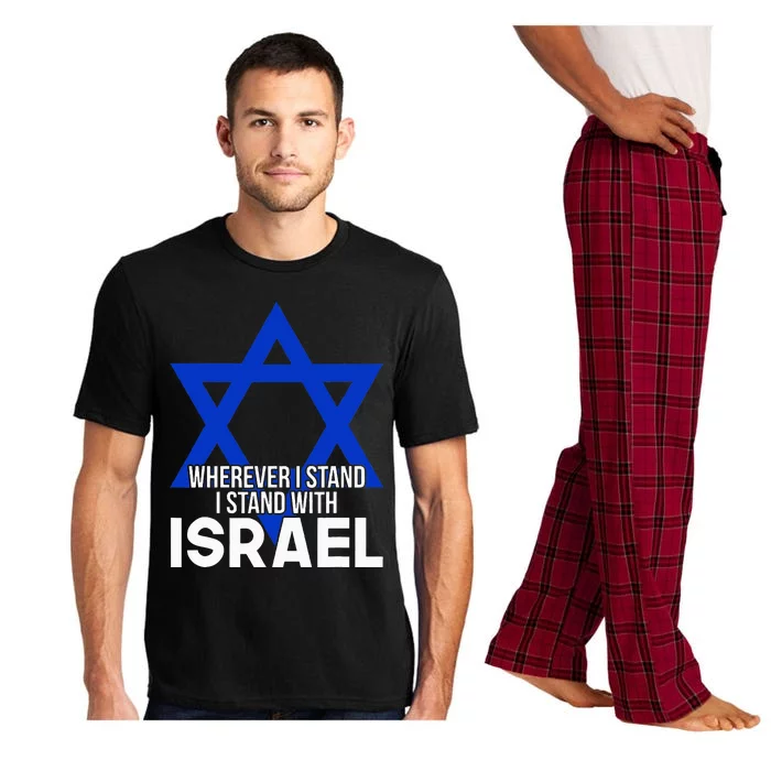 I Stand I Stand With Israel Pajama Set