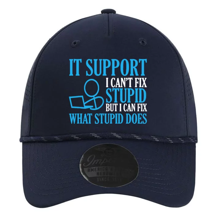 It Support I CanT Fix Stupid Design For Computer Techs Performance The Dyno Cap