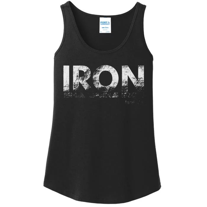 Iron Sharpens Iron Ladies Essential Tank