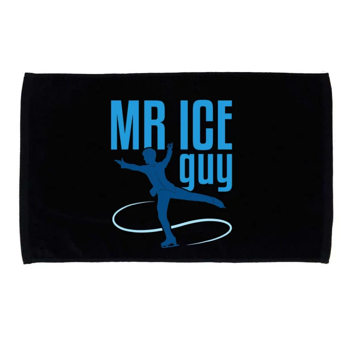 Ice Skater Microfiber Hand Towel