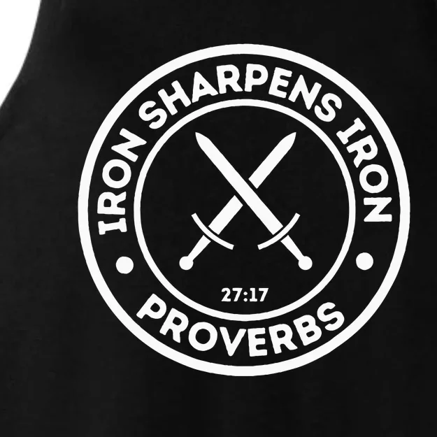 Iron Sharpens Iron Christian Ladies Tri-Blend Wicking Tank