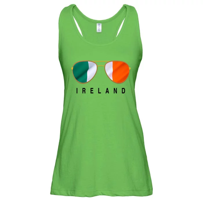 Ireland Sunglasses Ireland Flag Irish Cute Gift Ladies Essential Flowy Tank