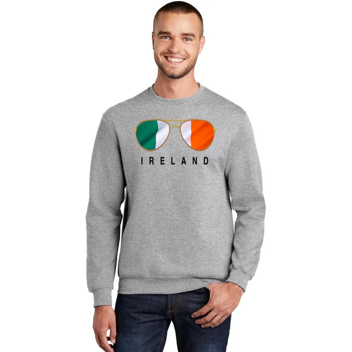 Ireland Sunglasses Ireland Flag Irish Cute Gift Sweatshirt