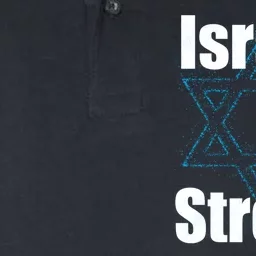 Israel Strong I Stand With Israel Usa Israeli Flag Support Softstyle Adult Sport Polo