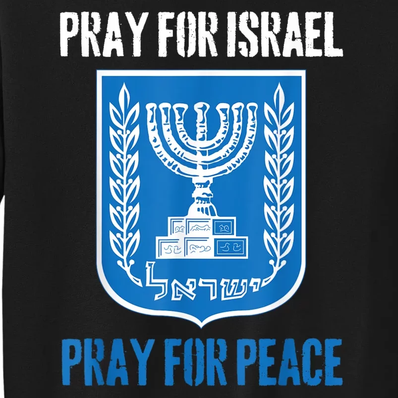 Israel Strong Israel Strong Pray For Israel Flag Sweatshirt