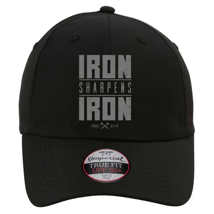 Iron Sharpens Iron Christian Bible Scripture Gym Workout Gift The Original Performance Cap