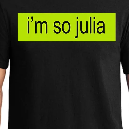 IM So Julia Brat Pajama Set