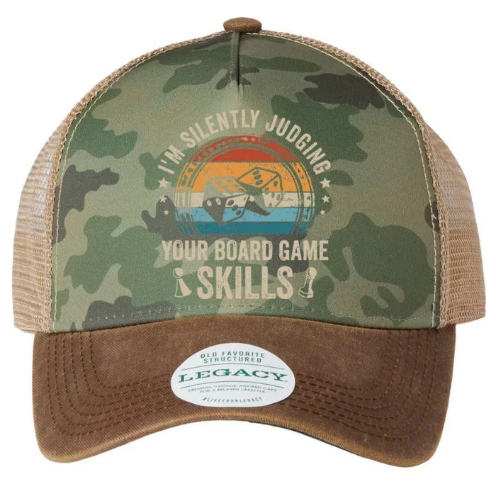 Im Silently Judging Your Board Game Skills Legacy Tie Dye Trucker Hat