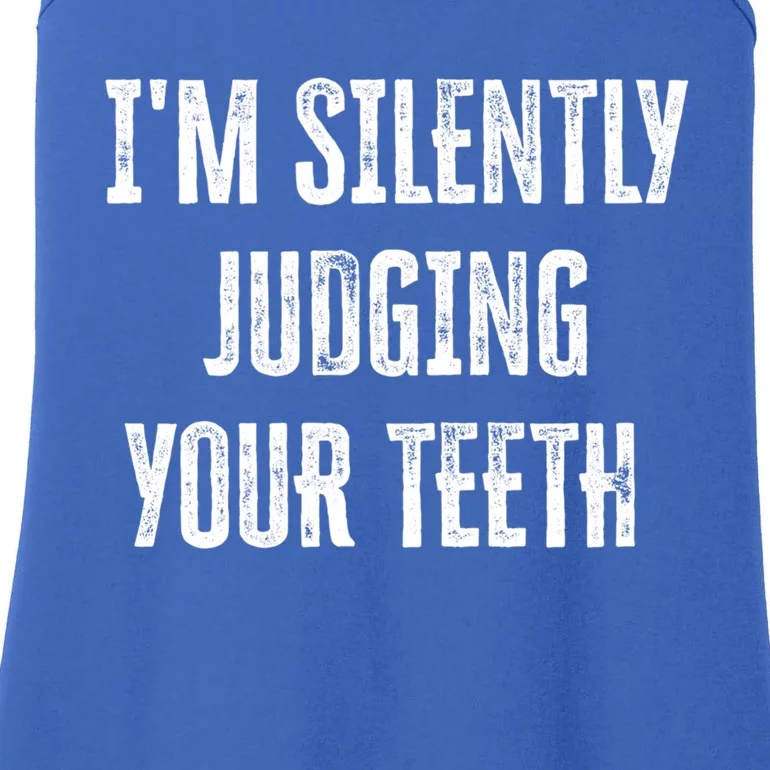 IM Silently Judging Your Th Funny Gift Ladies Essential Tank