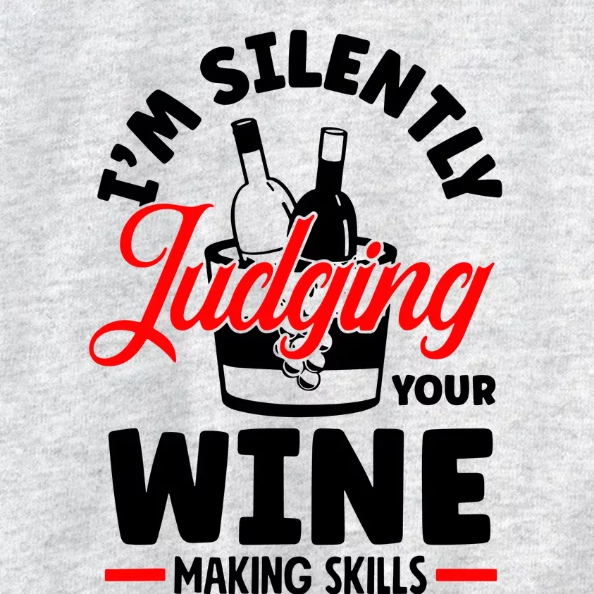 IM Silently Judging Your Wine Kids Sweatshirt