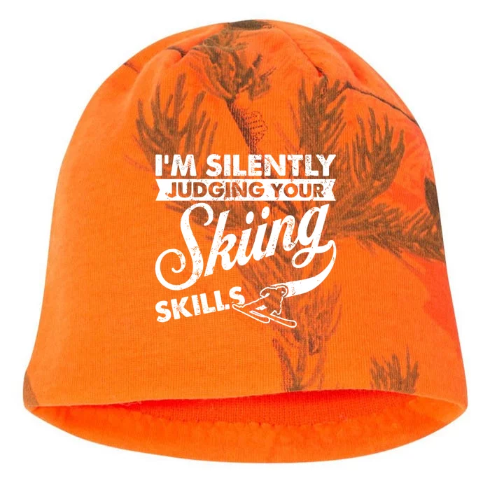 Im Silently Judging Your Skiing Skills Gift Kati - Camo Knit Beanie